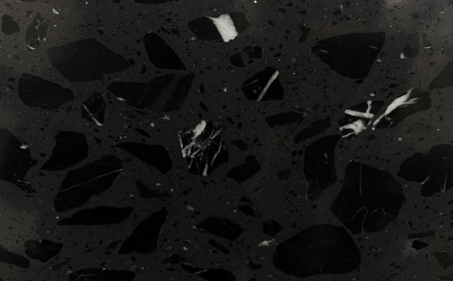 Black & White Root Terrazzo