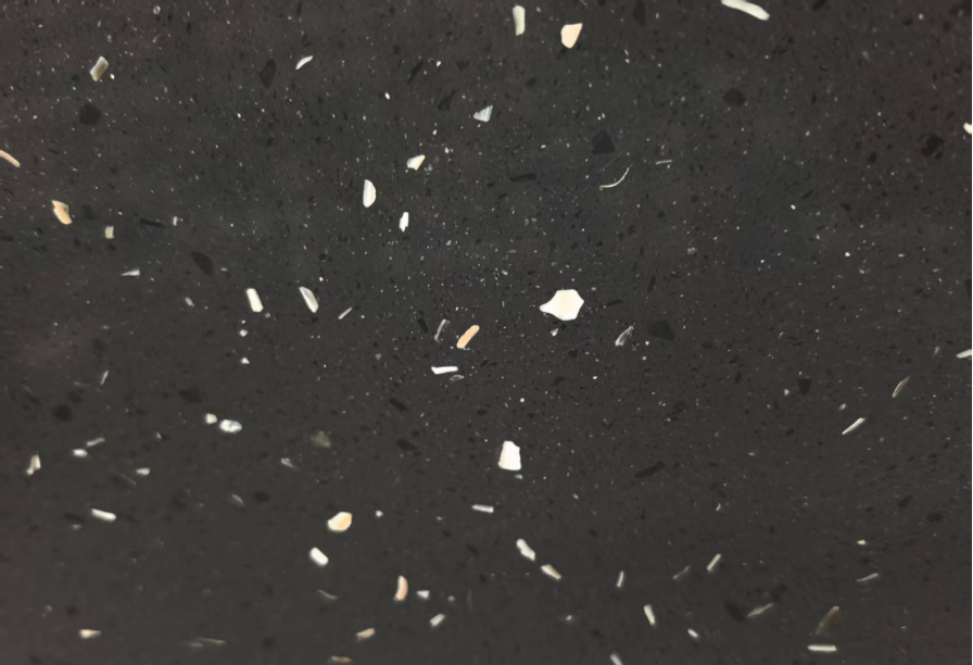 Platinum Black Terrazzo