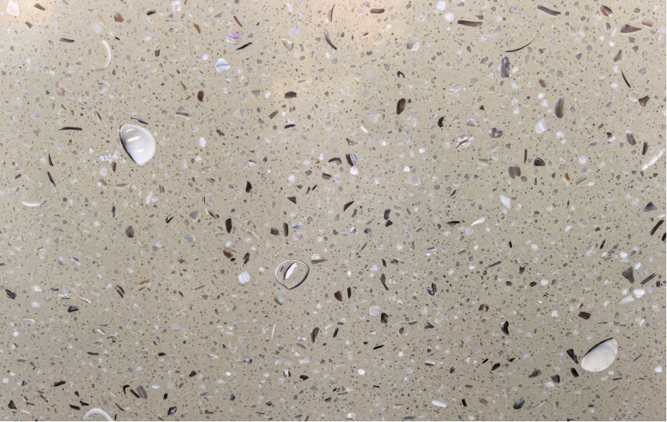 Sea Shell Beige Terrazzo