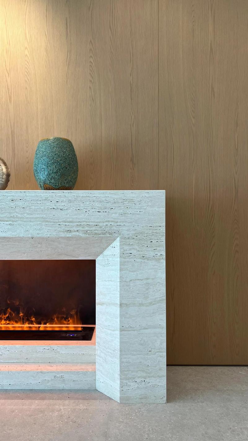 The key to protecting travertine is reducing its water absorption rate.