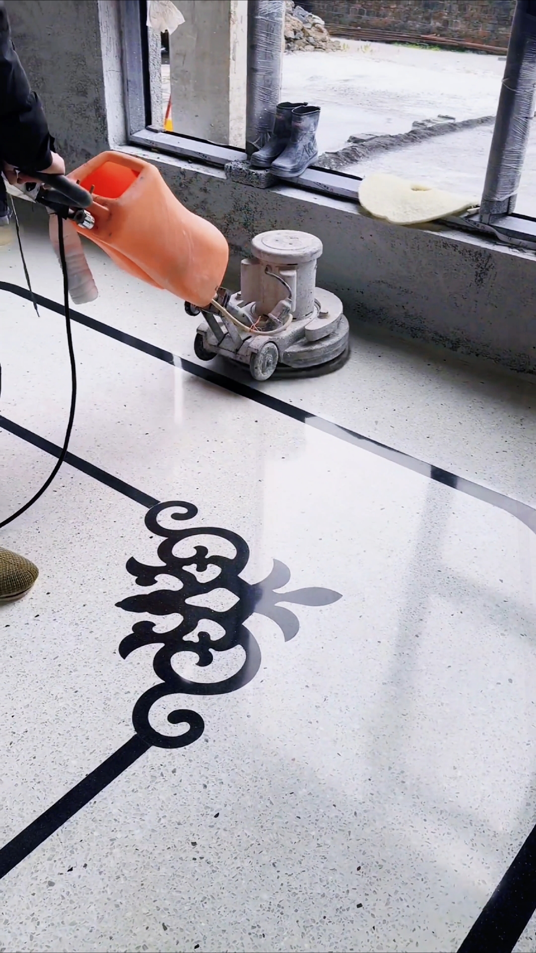 Polishing and grinding achieve seamless stone aesthetic renovation technology