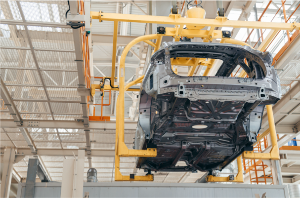 倒置式电动自由输送