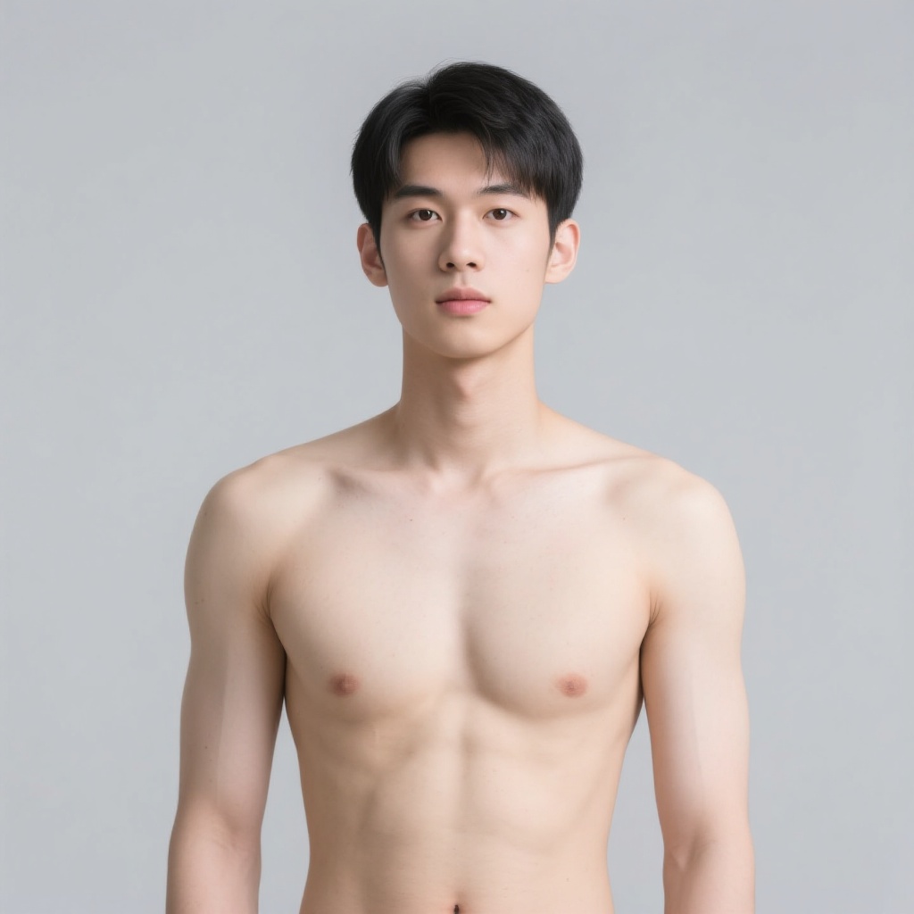 Before Gynecomastia Surgery: A Flat, Masculine Chest