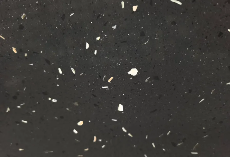 Platinum Black Terrazzo