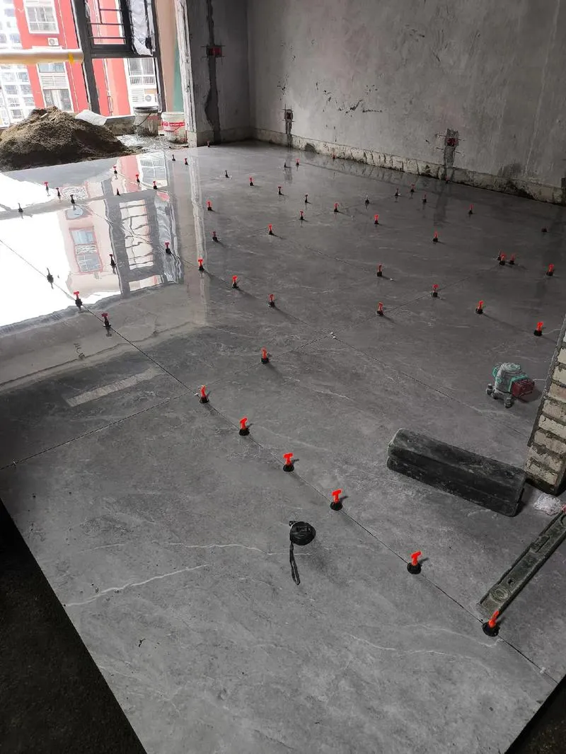 Construction and acceptance of floor stone materials