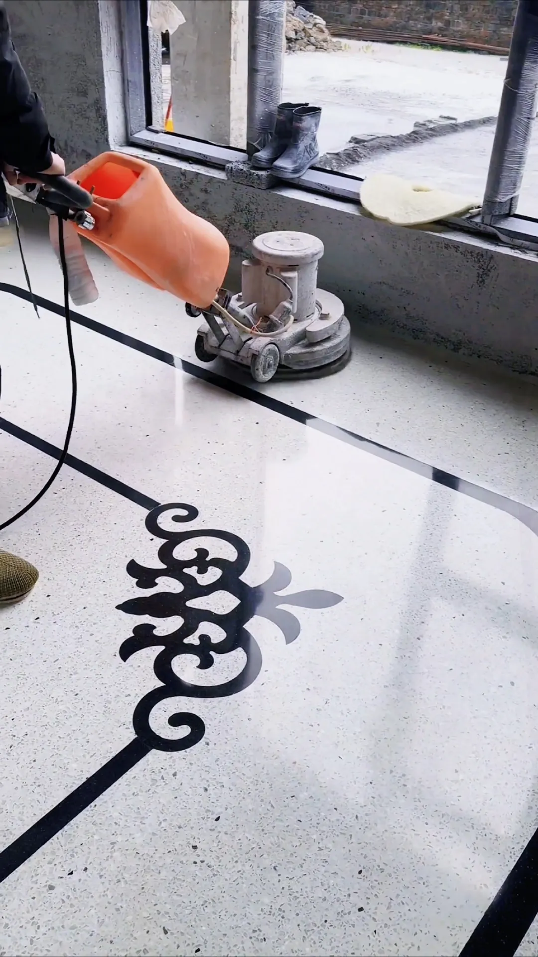 Polishing and grinding achieve seamless stone aesthetic renovation technology