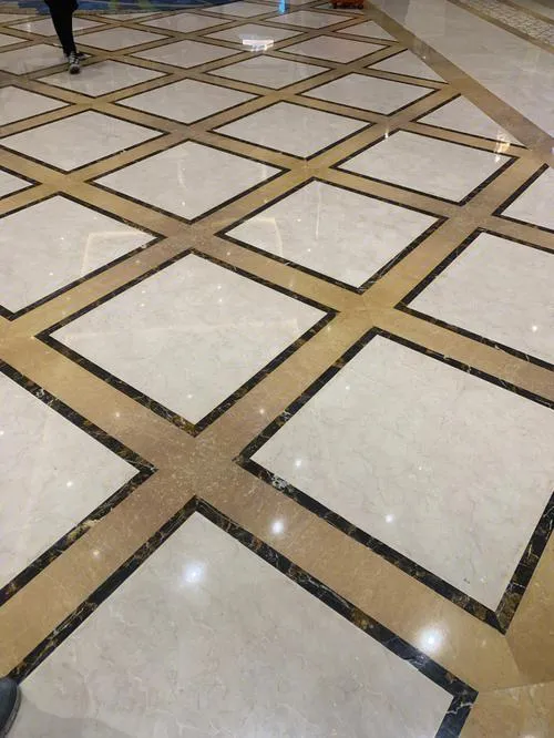 Analyze the composition of stone veneer patterns.
