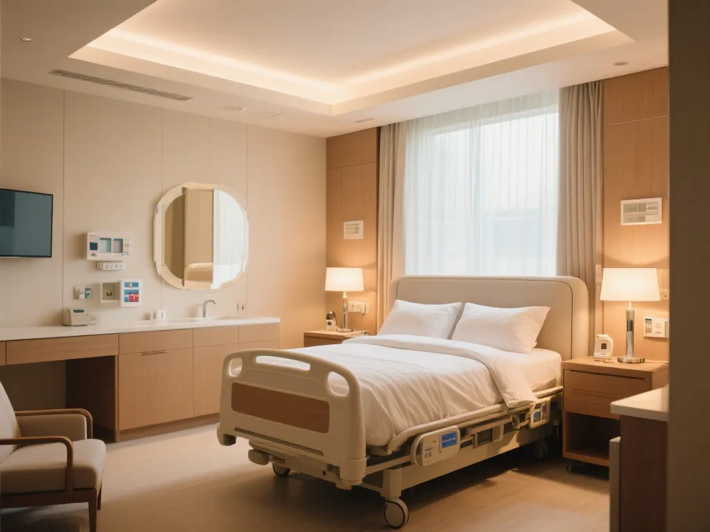 Recovery suites at Vennevo clinic